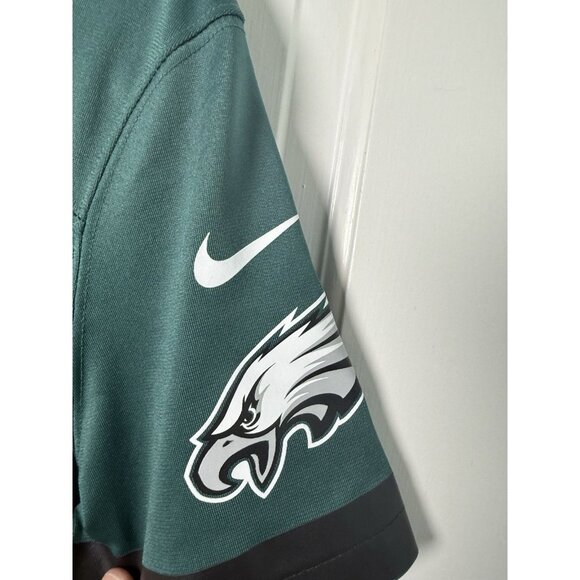 Philadelphia Eagles Jalen Hurts #1 Midnight Green Jersey EUC Size Large - Picture 4 of 12